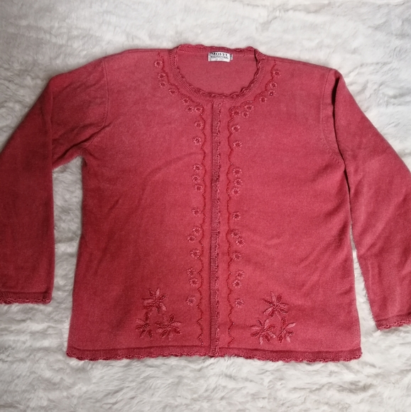 Vintage Moffi International Embroidered Cardigan - Picture 2 of 12